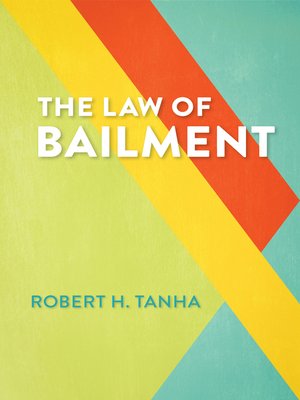 cover image of The Law of Bailment
